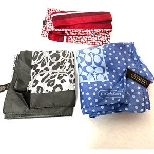 Coach scarves